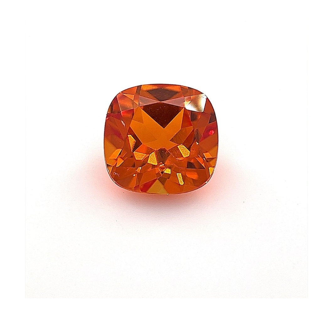 Cushion Best Synthetic Orange Sapphire