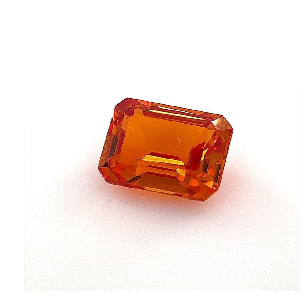 Emerald Best Synthetic Orange Sapphire
