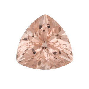Natural Morganite Trillion Cut