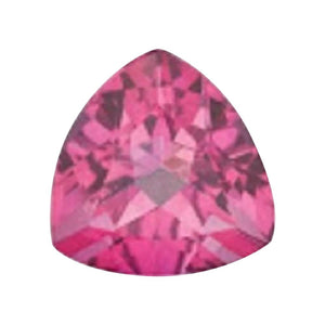 Natural Loose Trillion Mystic Pink Topaz