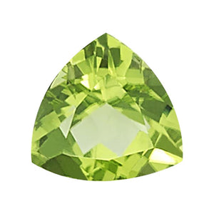 Natural Trillion Shape Loose Peridot