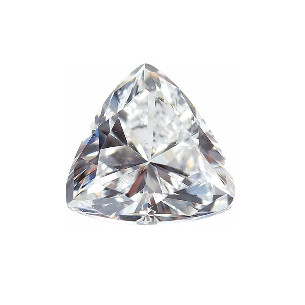 Lab Created Trillion White Cubic Zirconia