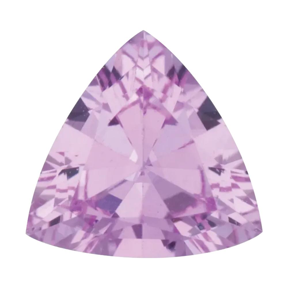 Natural Trillion Loose Pink Sapphire