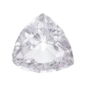 Natural Loose Trillion White Crystal Quartz