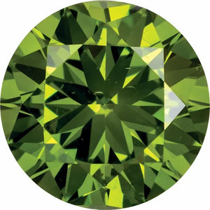 Dark Green Diamond SI Quality 0.80mm – Round Cut