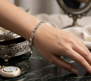 Diamond Bangle in 18K White Gold | 0.33–0.37 Ct Natural Diamond Bracelet | Elegant Fine Jewelry Bangle Gift for Her