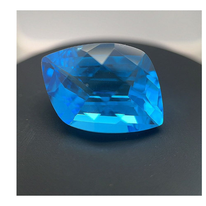 25.25 Cts of 19x14 mm AAA Fancy Swiss Blue Topaz ( 1 pc ) Loose Gemstone