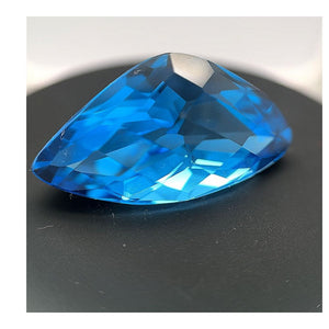 30x15.5mm Fancy Best Swiss Blue Topaz