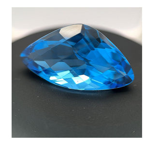 30x15.5mm Fancy Best Swiss Blue Topaz