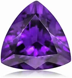 African Amethyst Trillion Cut 4 mm AAA Quality Loose Gemstone
