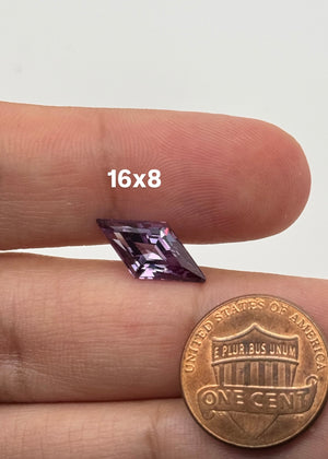 Synthetic Color Change Sapphire Lozenge Shape AAA Quality Gemstone Precision Cut in 4X2MM-16x8MM