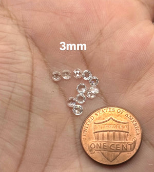 Loose round lab diamonds available in half carat and one carat lots