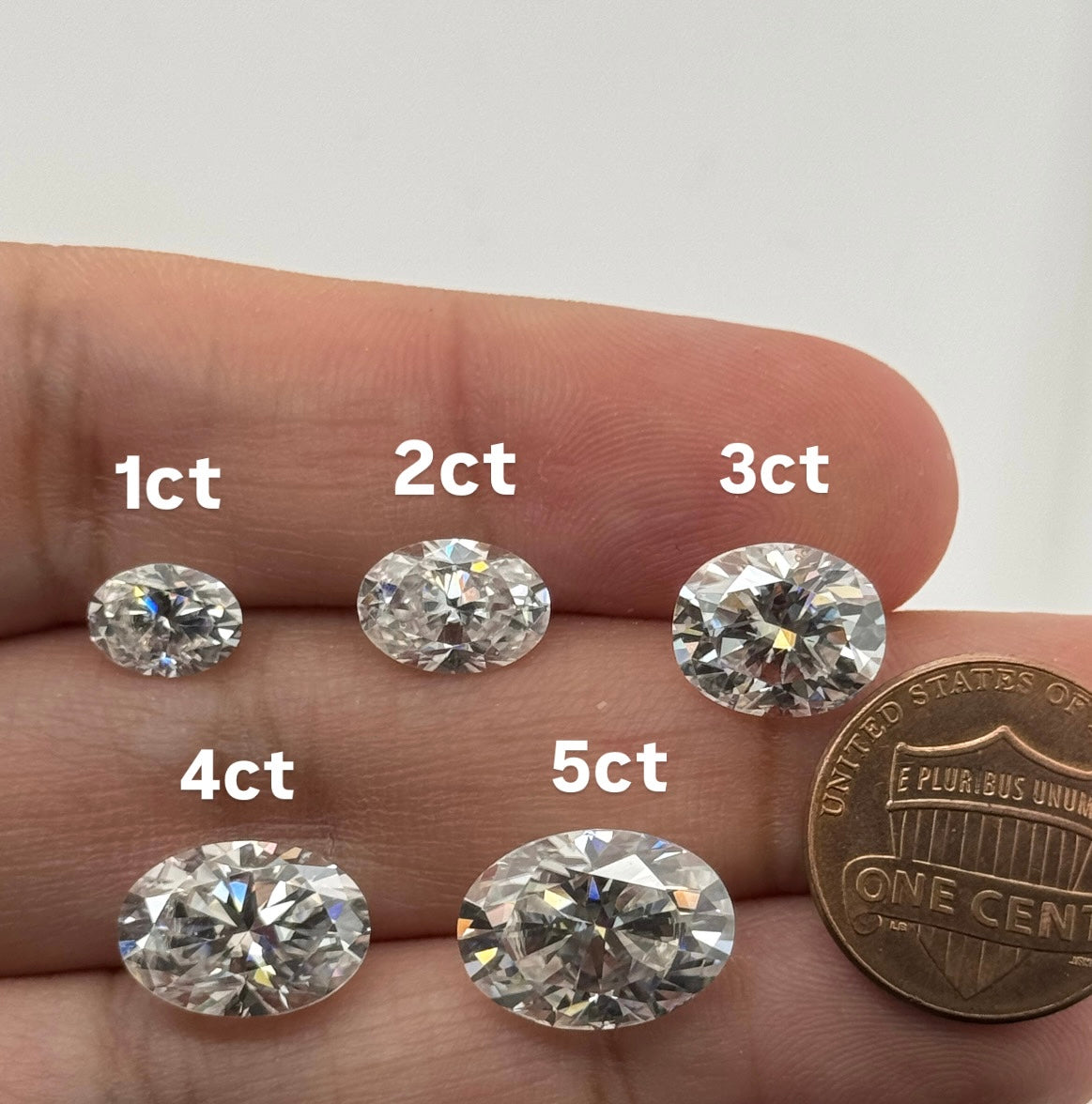 Lab-Grown Diamond Oval Shape 1-5 Carats EF/VS1 IGI Certified Loose Sto