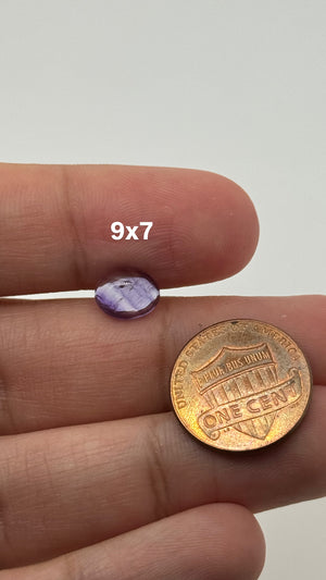 Natural Fluorite Oval Cabochon Loose Gemstone | 8x6mm to 18x13mm | Polished Fluorite Gem for Jewelry Making, Wire Wrapping, Healing Crystals