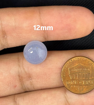 Natural Round Cabochon Loose Chalcedony