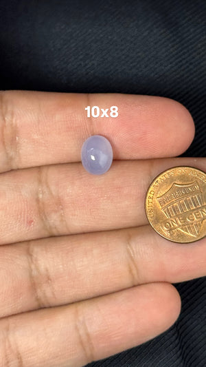 Natural Chalcedony Oval Shape Calibrated Cabochon Available in 8x6MM-14x10MM