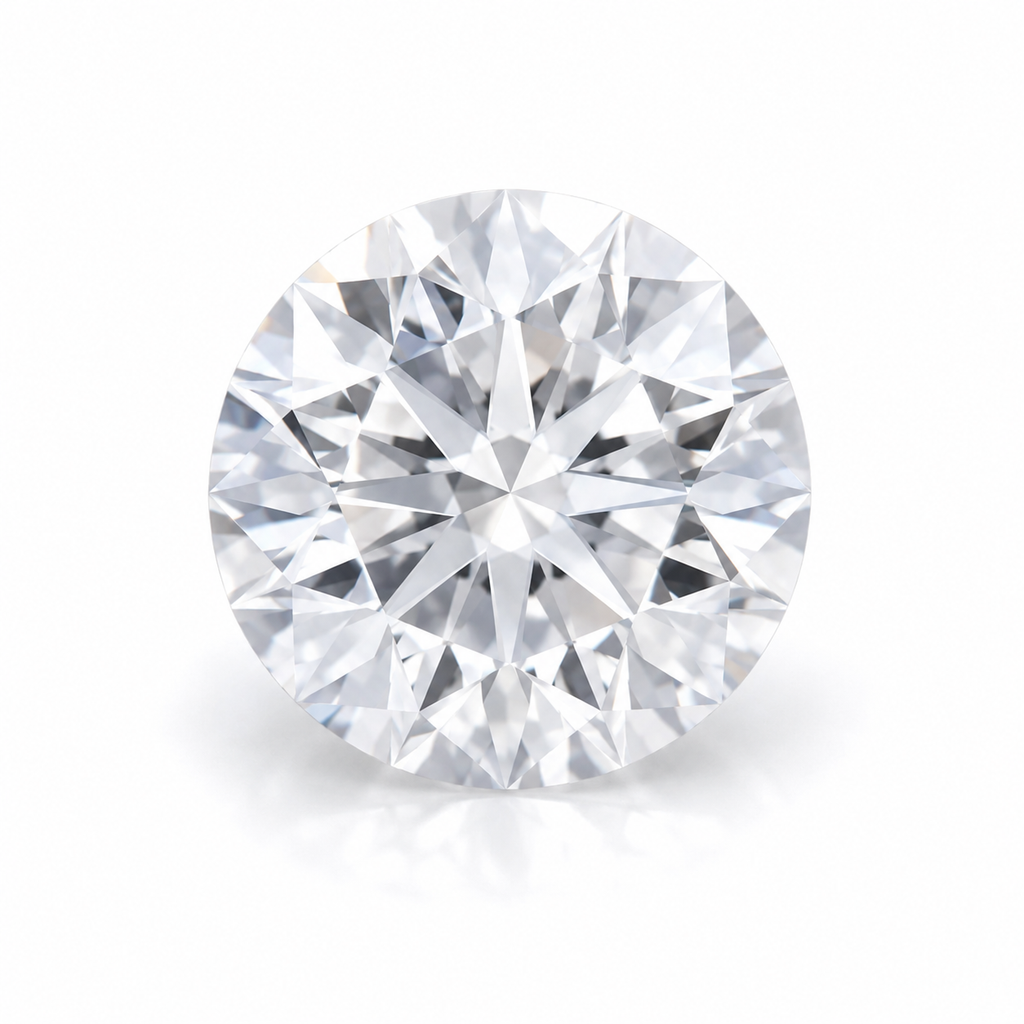 Natural White Sapphire Round Cut Gemstone | AAA Quality Loose Sapphires | 3.25mm–6.50mm Calibrated Stones for Jewelry