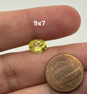 Natural Yellow Beryl  Oval Cut | AA Quality Loose Gemstone for Rings, Pendants, Fine Jewelry Making