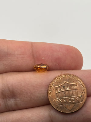 Natural Cushion Double Side Checkered Citrine AAA Loose Gemstone Available in 8MM-14MM