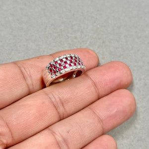 fine jewelry ruby band ring for women