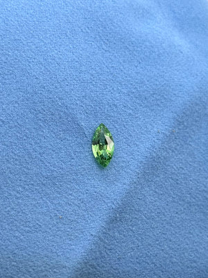 Natural tsavorite marquise step cut 1.02 ct green garnet