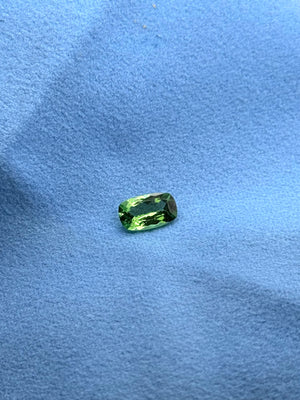 Natural tsavorite elongated cushion 1.35 carat gemstone
