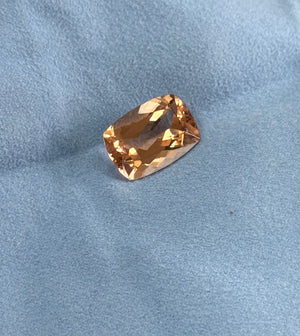 Natural Morganite Elongated Cushion 18x13mm 12.65 Cts AAA Peach Pink Loose Gemstone | Statement Ring, Pendant, Fine Jewelry