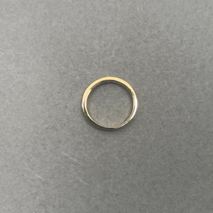 0.70 Ct Diamond & Blue Sapphire Stackable Band in 14K Yellow Gold | Elegant Gemstone Ring, Stackable Jewelry for Women Size 7