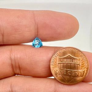 Swiss Blue Topaz Trillion Cut