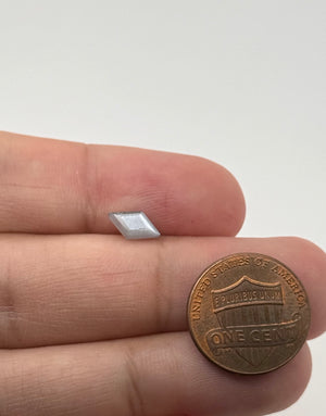 Grey Moonstone 9x5mm Lozenge Cut Loose Gemstone | Natural AAA Gray Moonstone for Jewelry Making Ring Pendant Gift
