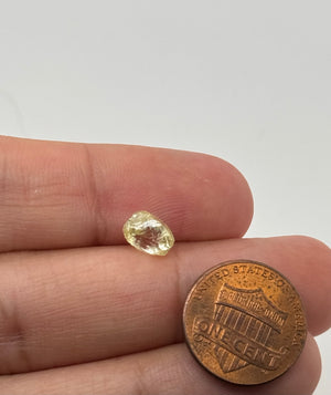 Loose Rough Natural Diamond  2.20 Carats– 7.8x6.4x5.1mm – Rare Raw Diamond for Jewelry Making, Engagement Rings & Collectors – Free Size, Uncut
