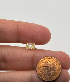 Loose Rough Natural Diamond  2.20 Carats– 7.8x6.4x5.1mm – Rare Raw Diamond for Jewelry Making, Engagement Rings & Collectors – Free Size, Uncut