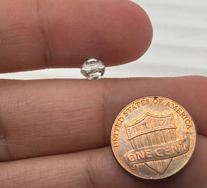Loose Rough Natural Diamond Fancy Color 1.04 Carats– 5.9 X 5.4 X 3.9mm – Rare Raw Uncut Diamond for Jewelry Making, Collectors – Free Size