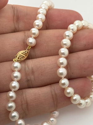 Pearl necklace presented in elegant gift packaging ideal anniversary or bridal jewelry gifting