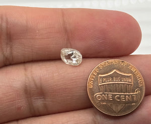 Loose Rough Uncut Natural Diamond 1.43 Carats–7.7 x 4.9 x 4.4mm – Rare Raw Diamond for Jewelry Making, Collectors – Free Size