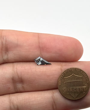 Grey Moissanite Kite Cut 11x5 MM Loose Gemstone | Lab Created Moissanite | Eye Clean Gemstone for Ring, Pendant & Custom Jewelry