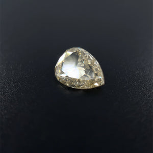 Natural Brownish Yellow Diamond Pear Shape, 0.99ct VS1 Clarity, Loose One of Kind Diamond for Custom Jewelry