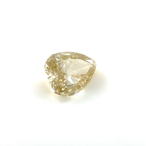Natural Brownish Yellow Diamond Pear Shape, 0.99ct VS1 Clarity, Loose One of Kind Diamond for Custom Jewelry