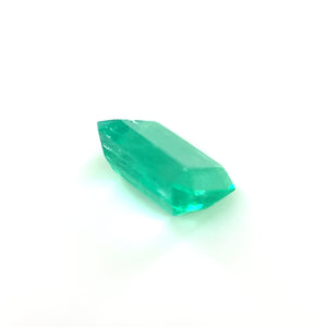 Natural Green Emerald Gemstone - 7.99x6.09mm Emerald Cut 1.31ct Loose Stone for Jewelry Making, Birthstone, May Gemstone