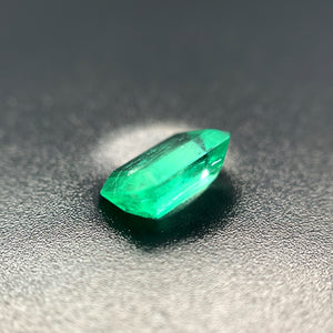 Natural Green Emerald Gemstone - 7.99x6.09mm Emerald Cut 1.31ct Loose Stone for Jewelry Making, Birthstone, May Gemstone