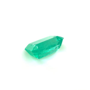 Natural Green Emerald Gemstone - 7.99x6.09mm Emerald Cut 1.31ct Loose Stone for Jewelry Making, Birthstone, May Gemstone