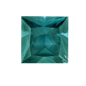 Natural  Princess Loose Teal Sapphire