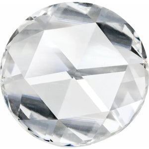 Natural Rose Cut White Diamond 2.3mm - 2.5mm | GH/SI1 Clarity Loose Diamond for Custom Jewelry | Conflict-Free Diamond
