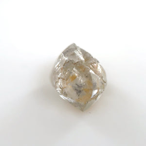 Loose Rough Natural Diamond Fancy Brownish Grey 2.62 Carats– 7.6x6.7x6.5mm – Rare Raw Diamond for Jewelry Making, Collectors – Free Size