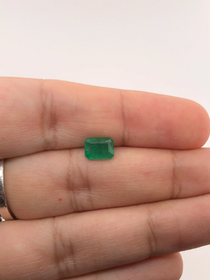 Natural Emerald AA Quality Emerald-Cut Loose Gemstone Available from - 6x4MM - 8x6MM