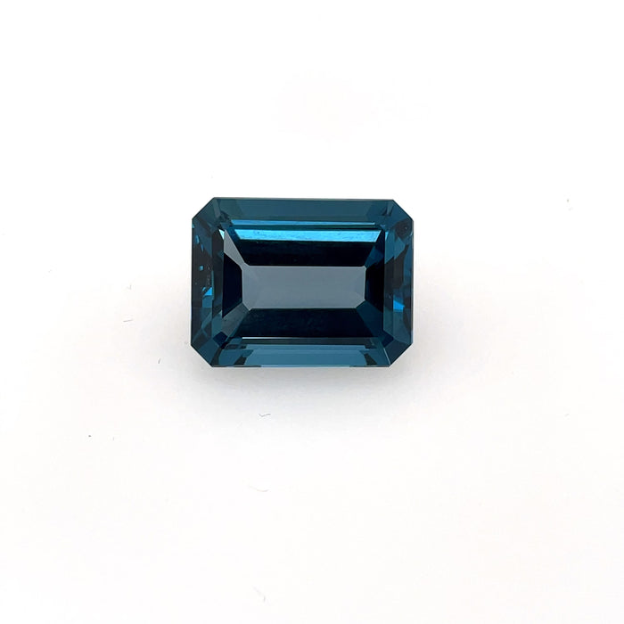 London Blue Topaz Emerald Cut