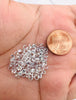 Natural White Sapphire Round Cut Gemstone Parcel | AAA Quality Loose Sapphires | 3.25mm–6.50mm Calibrated Stones for Jewelry