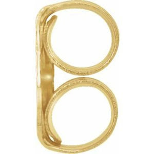 sterling silver earring back replacement finding