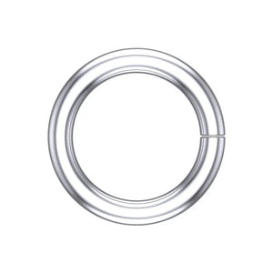 14K Gold 3mm ID Round Jump Ring | Solid Gold 18–24 Ga Connector Ring | Fine Jewelry Making & Chain Repair Finding
