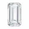 emerald cut lab created diamond for engagement ring